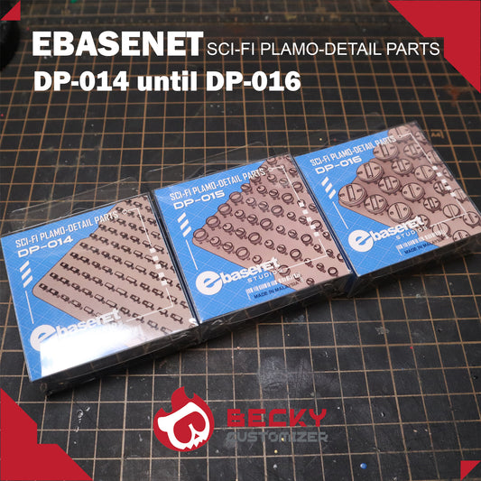 Ebasenet Sci-fi plamo detail part (DP-014 until DP-016)