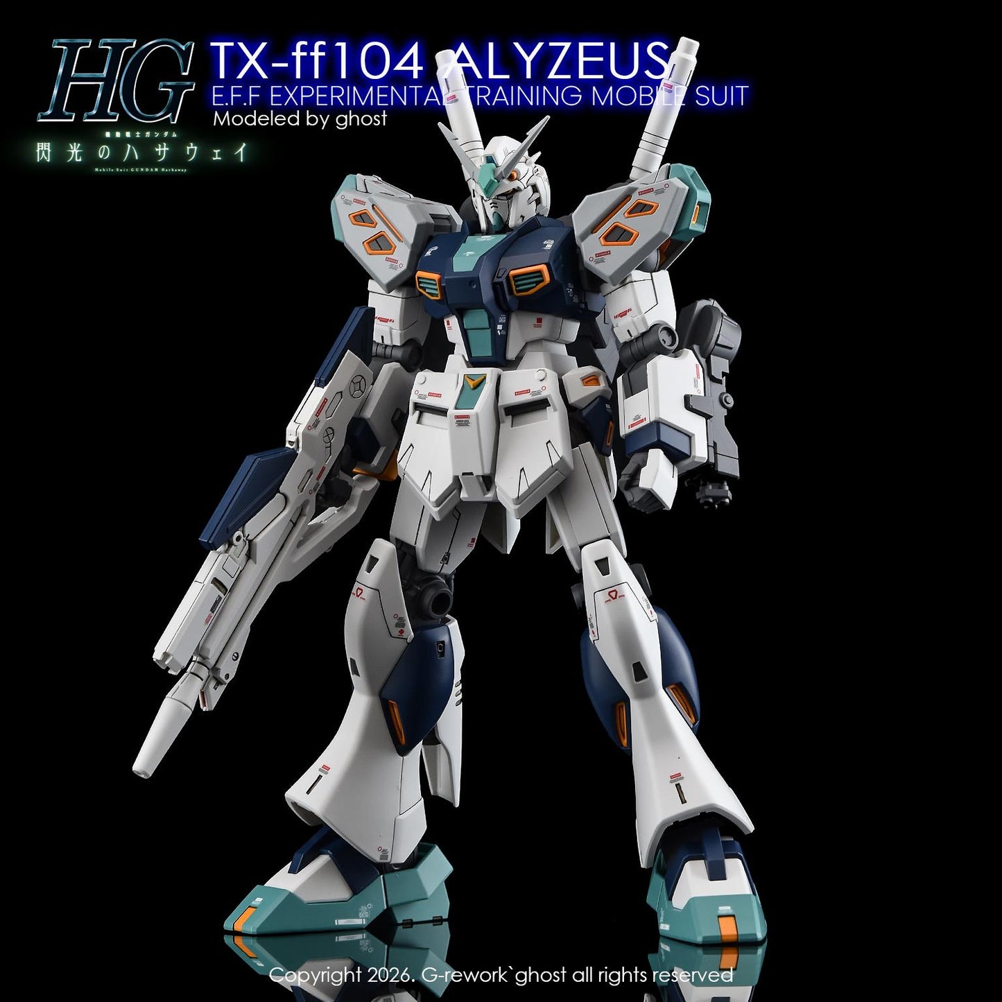 G-Rework [HG] ALYZEUS (WATER DECAL ONLY)