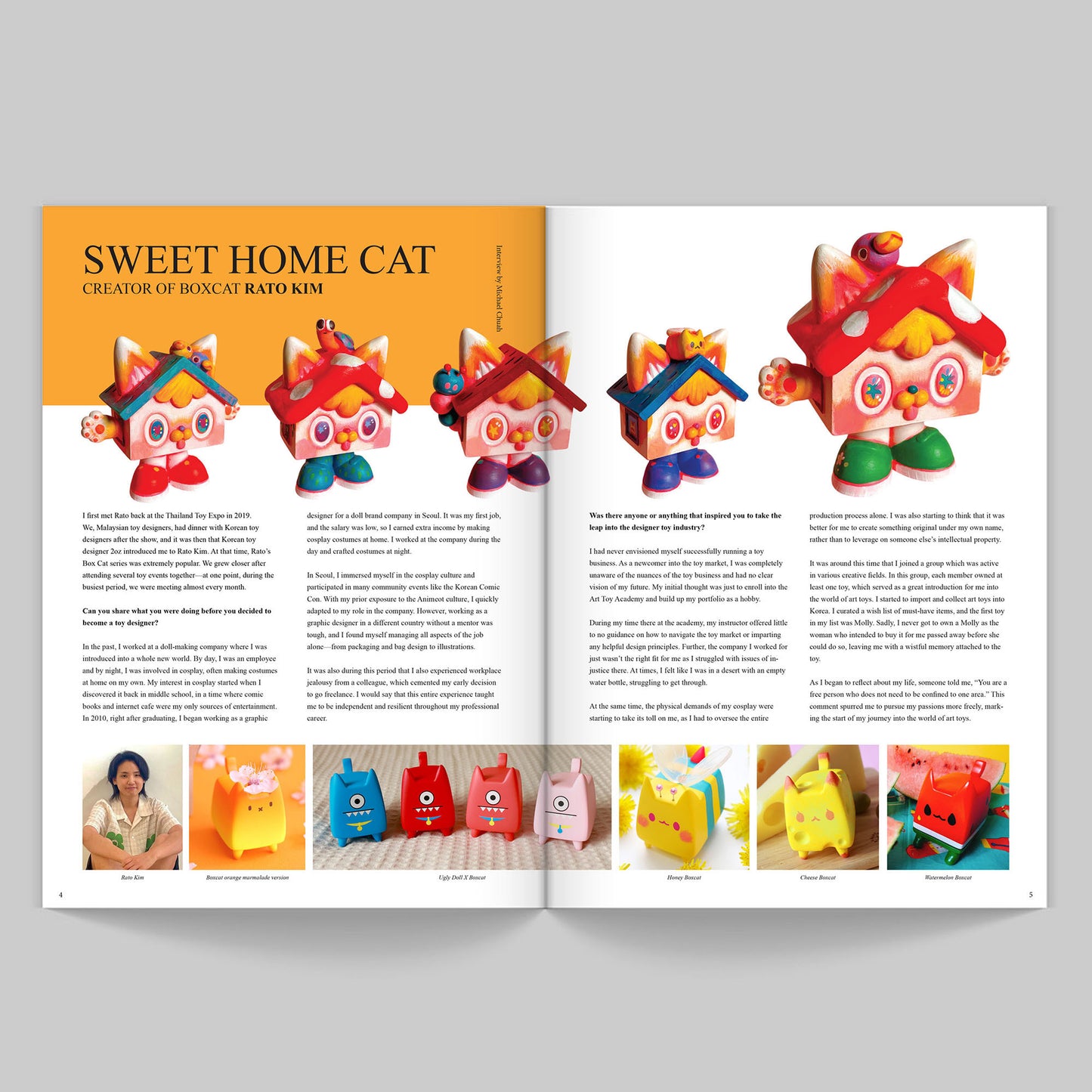 My artist story magazine Issue 2: Imaginary World (Designer toy magazine)