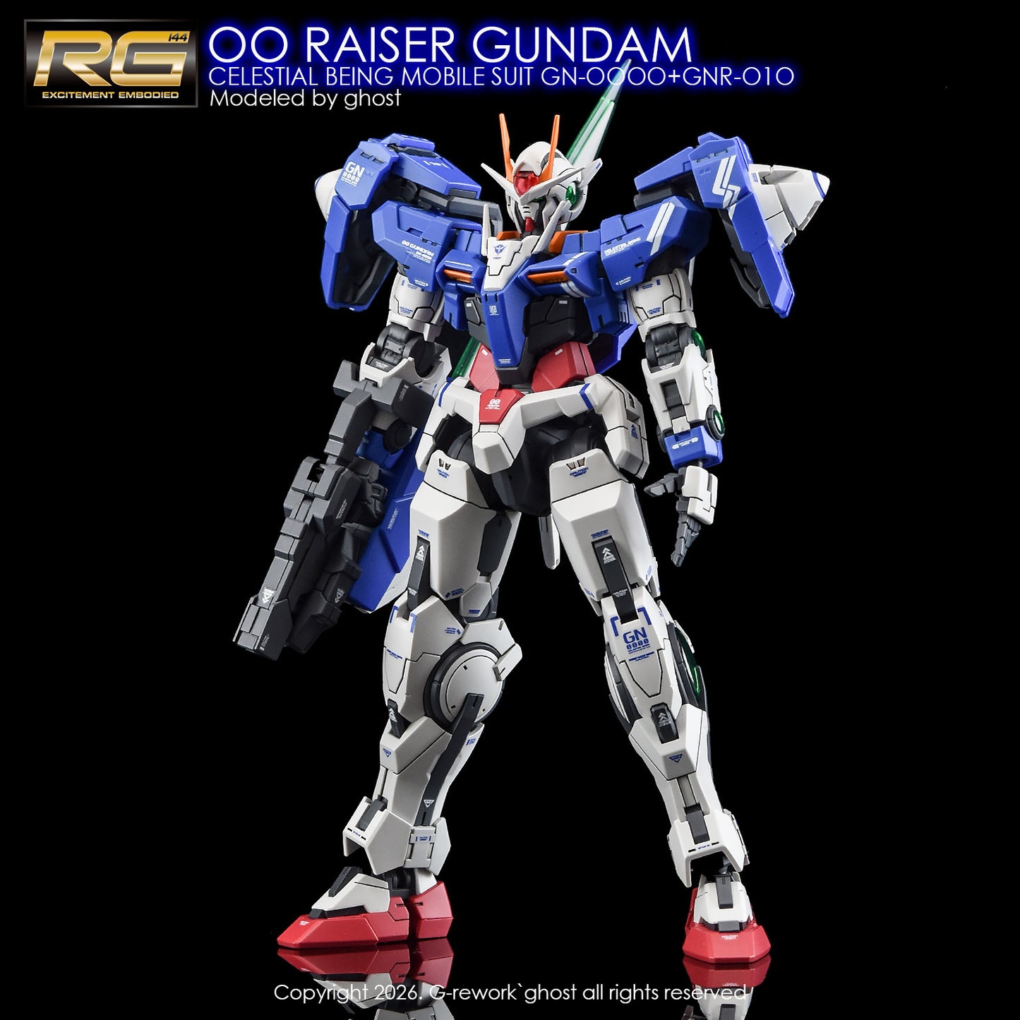 G-Rework [RG] OO RAISER (Water Slide ONLY)