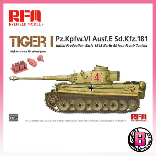 Ryefield Model 1/35 scale Tiger I Initial Production (5001U)