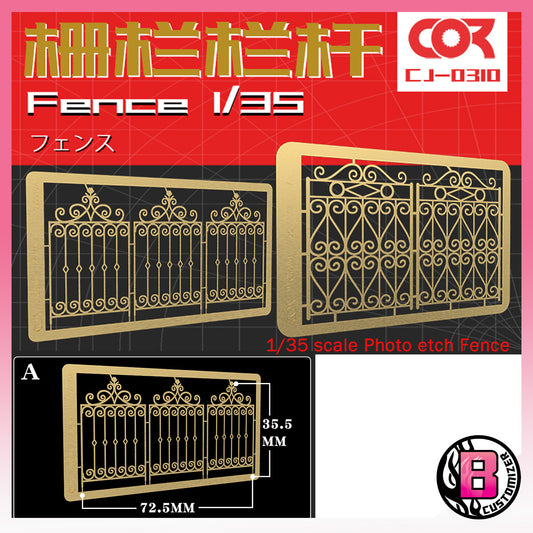 Cormake 1/35 photo etch Fence