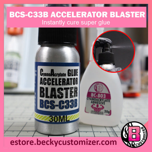 Super Glue Accelerator Blaster / Becky Customizer BCS-C33B (30ml)