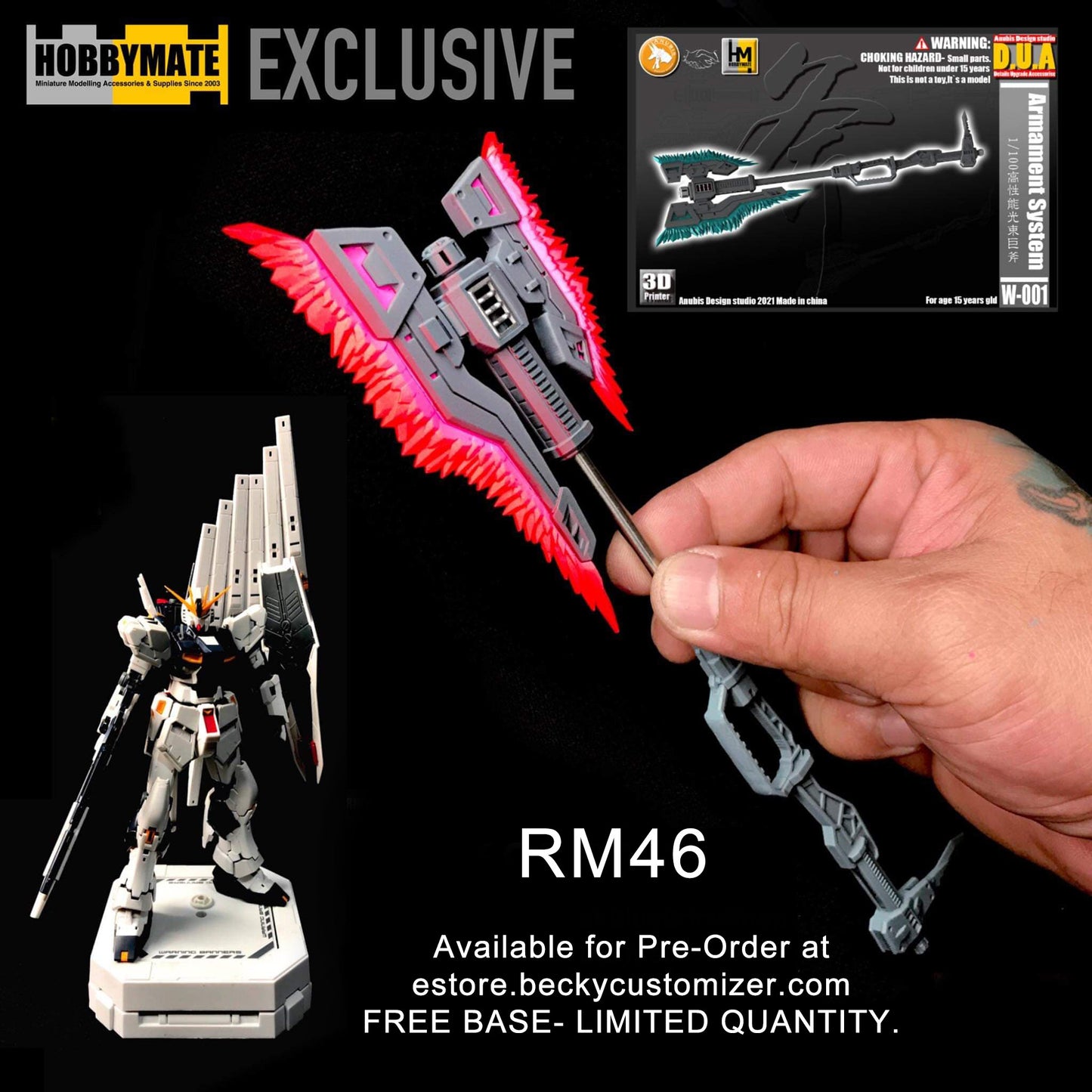 D.U.A Power Axe for MG (HM Exclusive product)