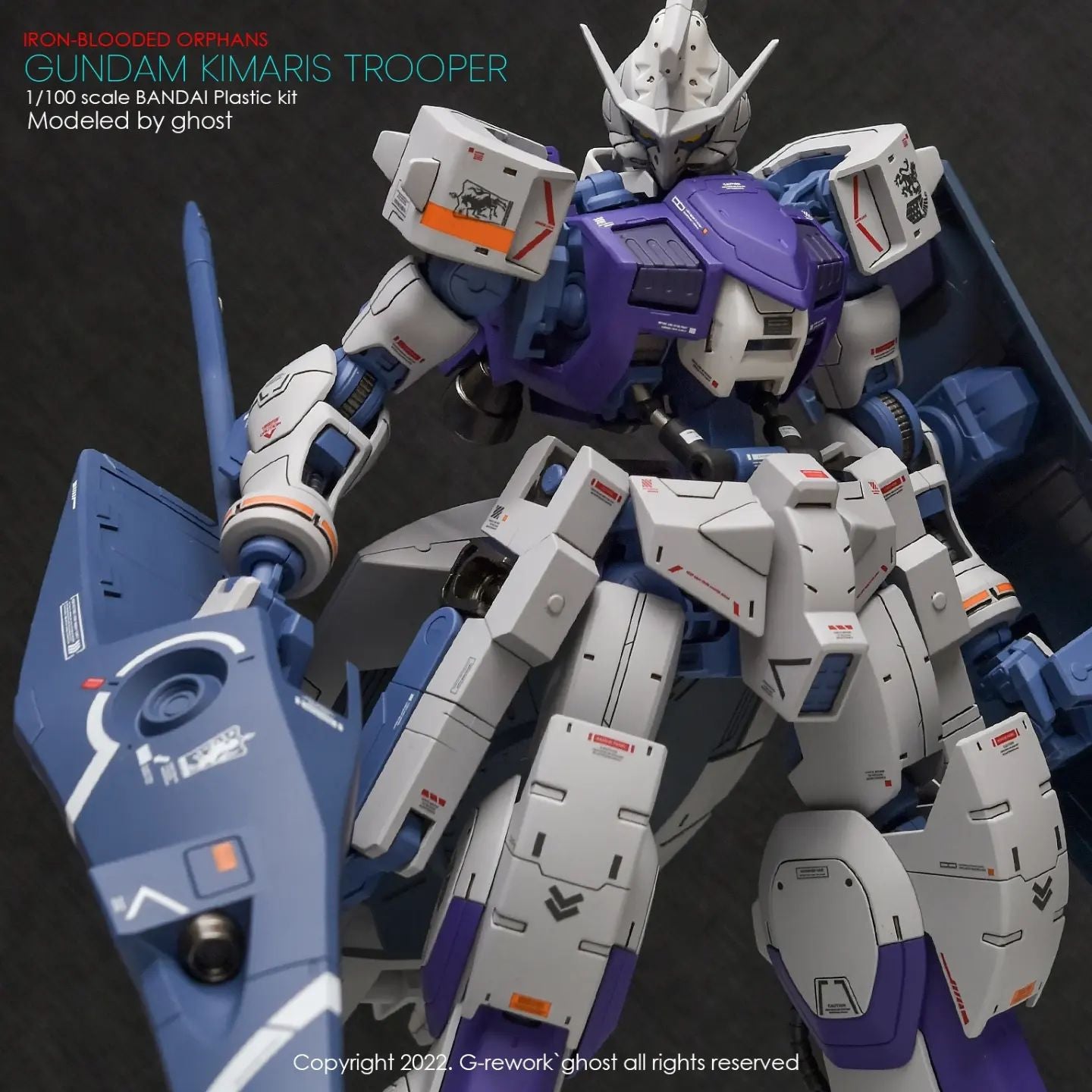 G-Rework RE-100 Gundam Kimaris Trooper (water decal)
