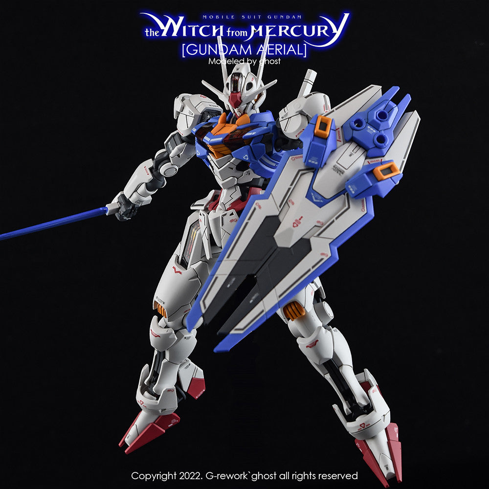 G-Rework [HG] [ the witch from mercury]  Gundam AERIAL Water decal
