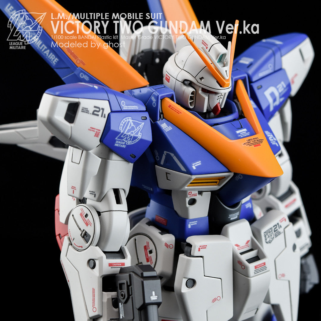 G-REWORK [MG] Victory 2 Gundam / Assault Buster (custom Decal)