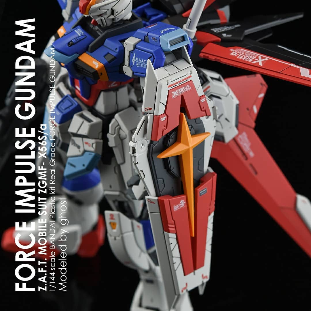 G-REWORK [RG] Force Impulse Gundam custom decal
