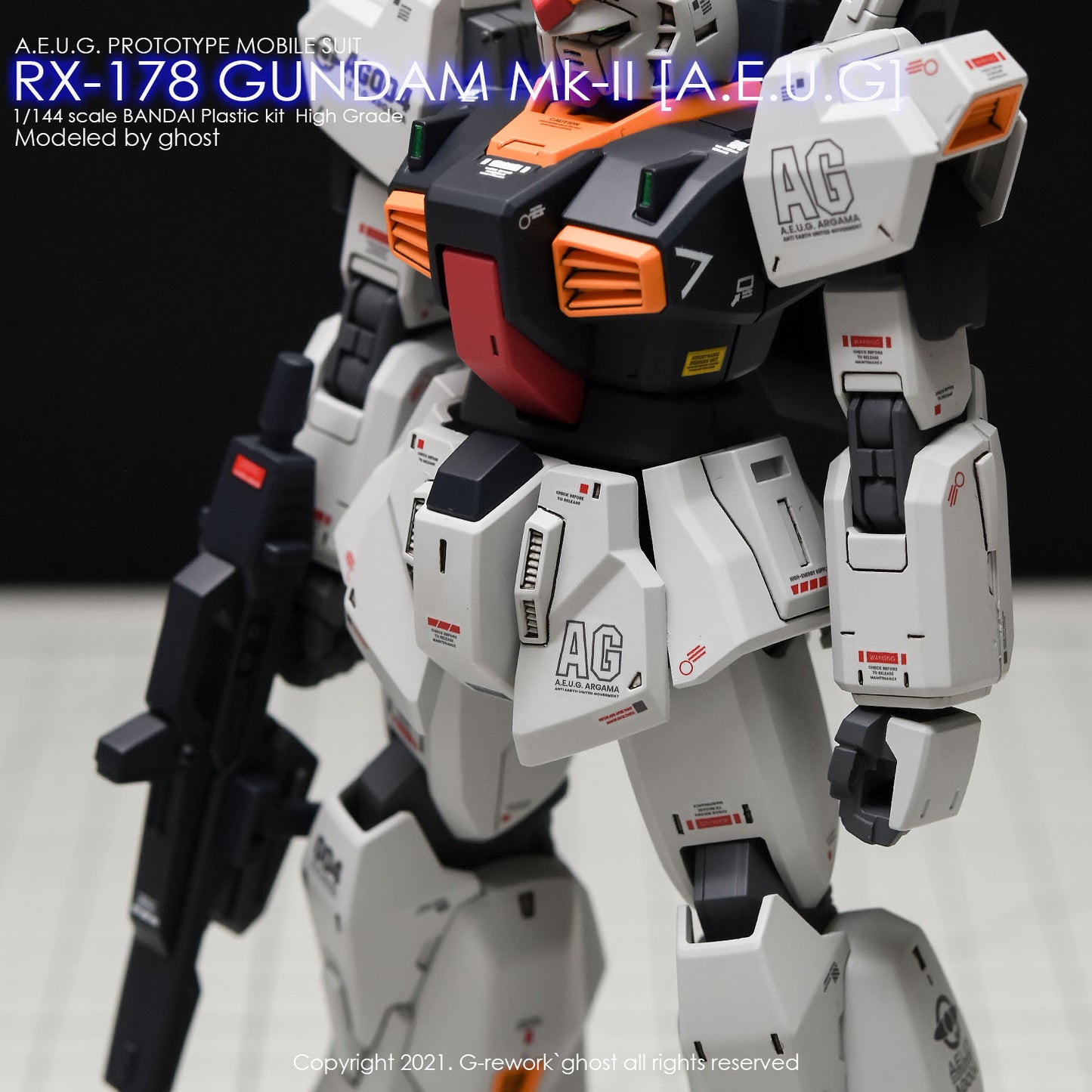 G-Rework HG GUNDAM MK-2 (A.E.U.G. water decal)