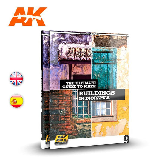AK 256 The Ultimate Guide to Making Buildings in Dioramas Book AK Interactive