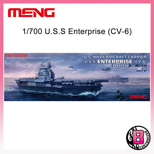 MENG 1/700 US Navy Aircraft Carrier USS Enterprise (CV-6)