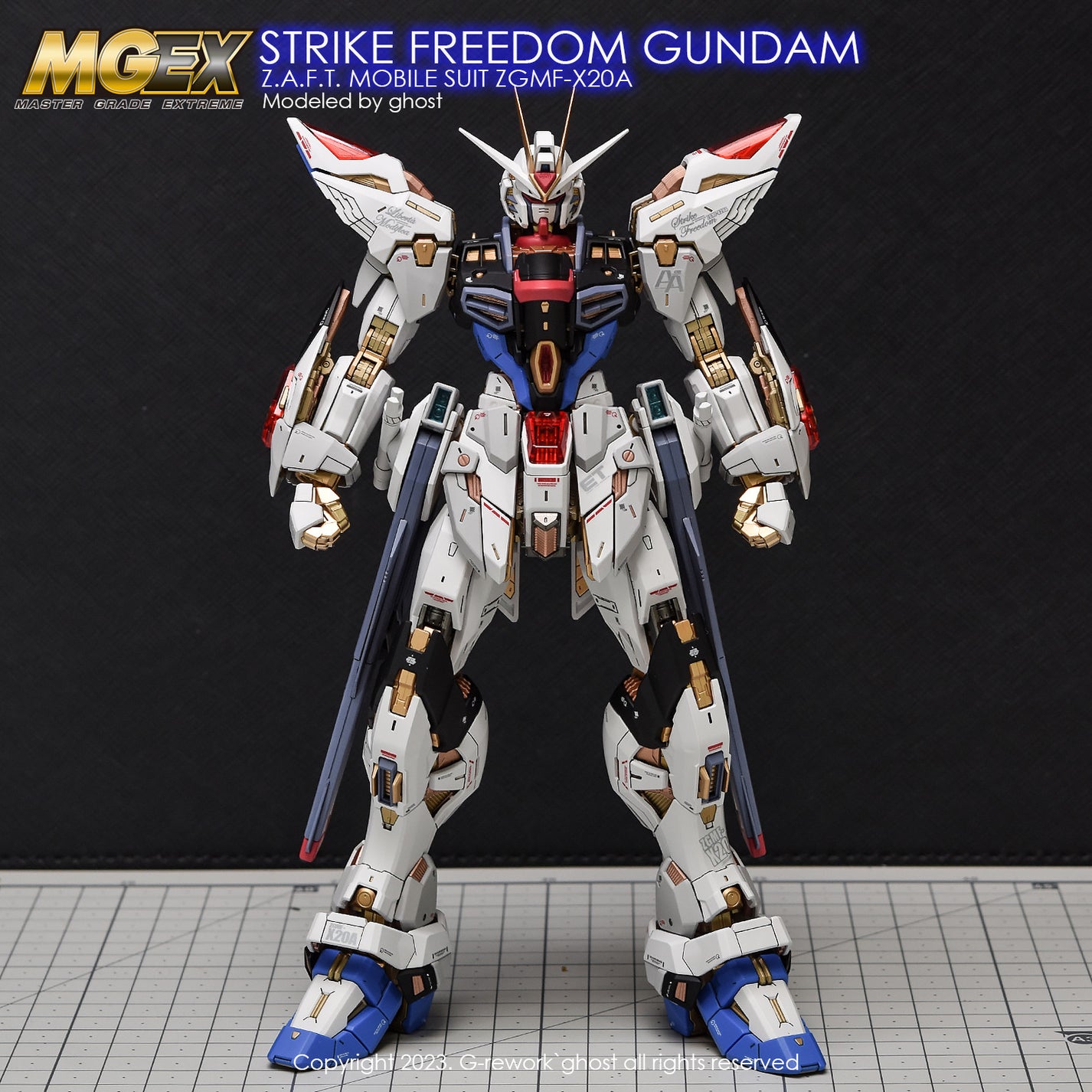 G-Rework MGEX Strike Freedom Gundam (water slide decal) – Becky ...