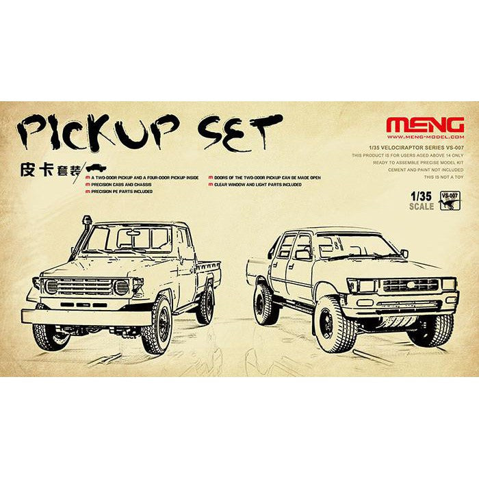 Meng 1/35 Pickup set