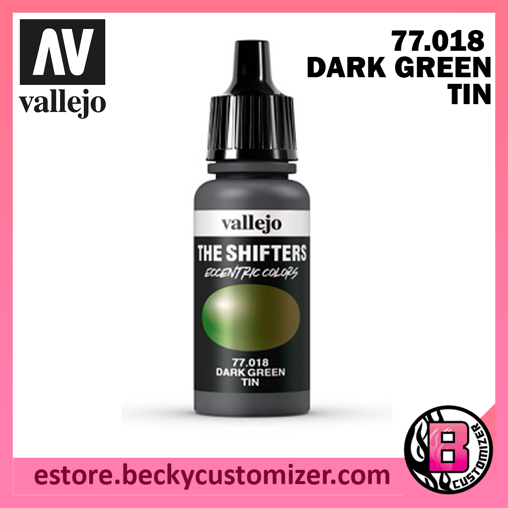 Vallejo 77.018 Darker Green Tin