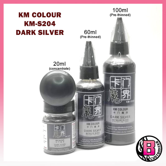 KM colour Dark Silver (KM-S204)