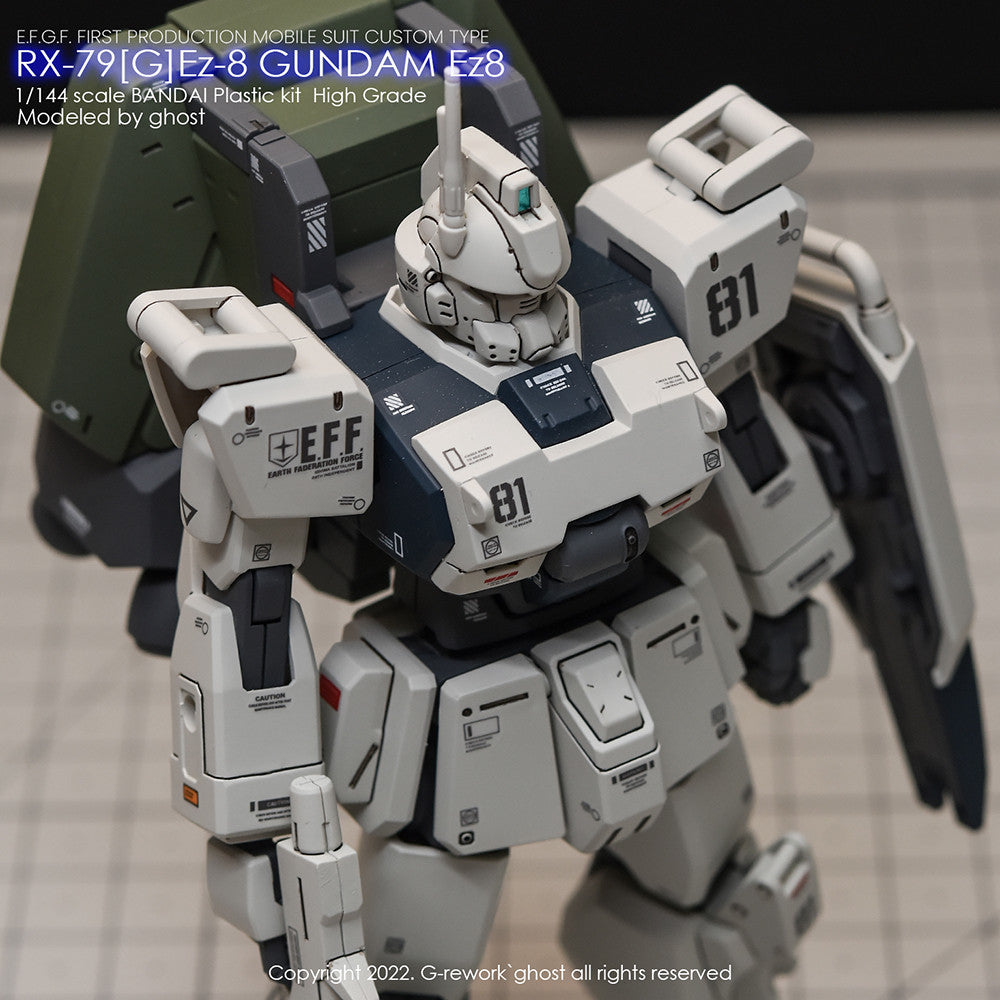 G-Rework HG 08th MS Team Ez-8 Gundam