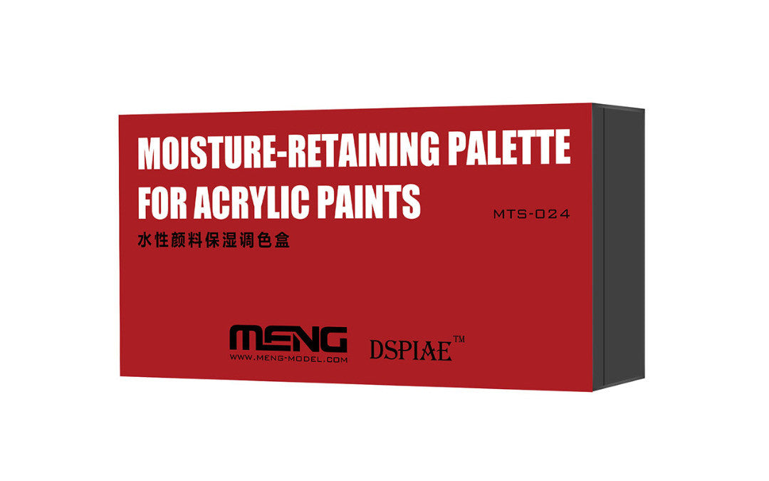 MENG model Moisture-Retaining Palette and Refill pack for Acrylic paints