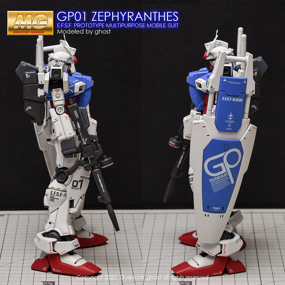 G-Rework [MG] GP01 ZEPHYRANTHES (water decal)