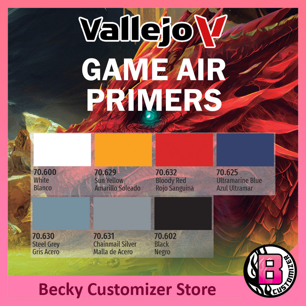 Vallejo Game Air Primers (18ml)