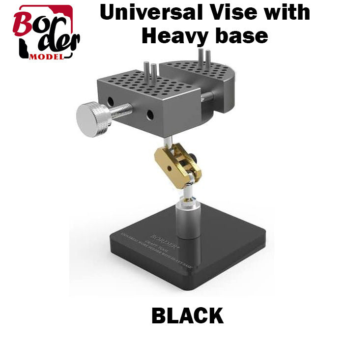 Border Tools Universal Vise with Heavy Base (Black Color) BD0099-D