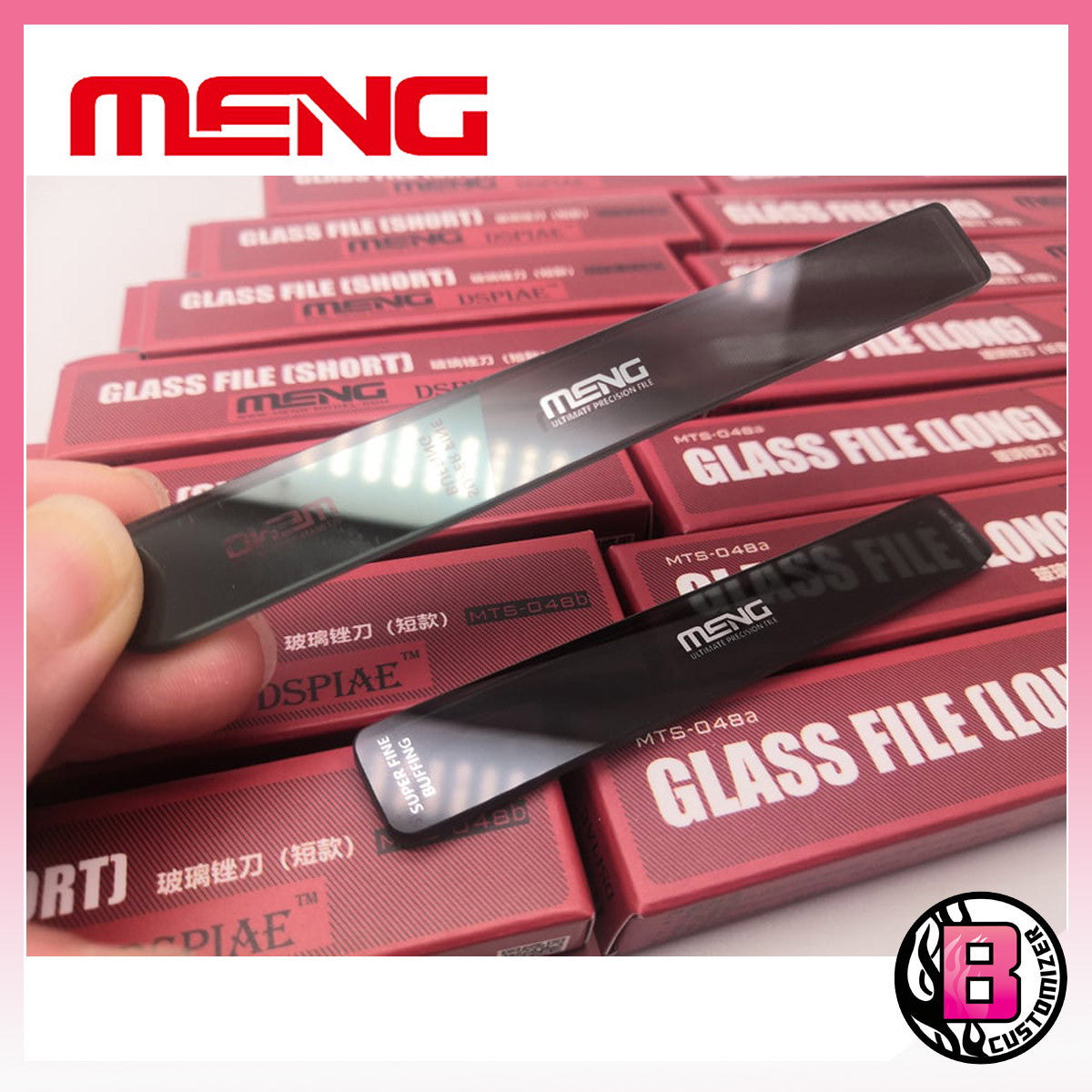 Meng X DSPIAE Glass File MTS-048 (Long / Short)