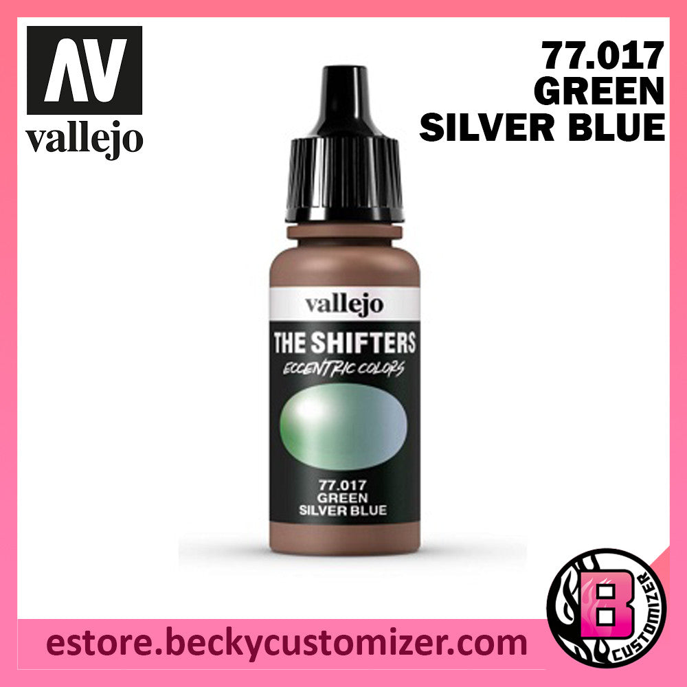 Vallejo 77.017 Green Silver Blue