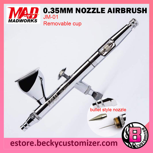 Madworks JM-01 0.35mm Nozzle Airbrush (without MAC-Valve)