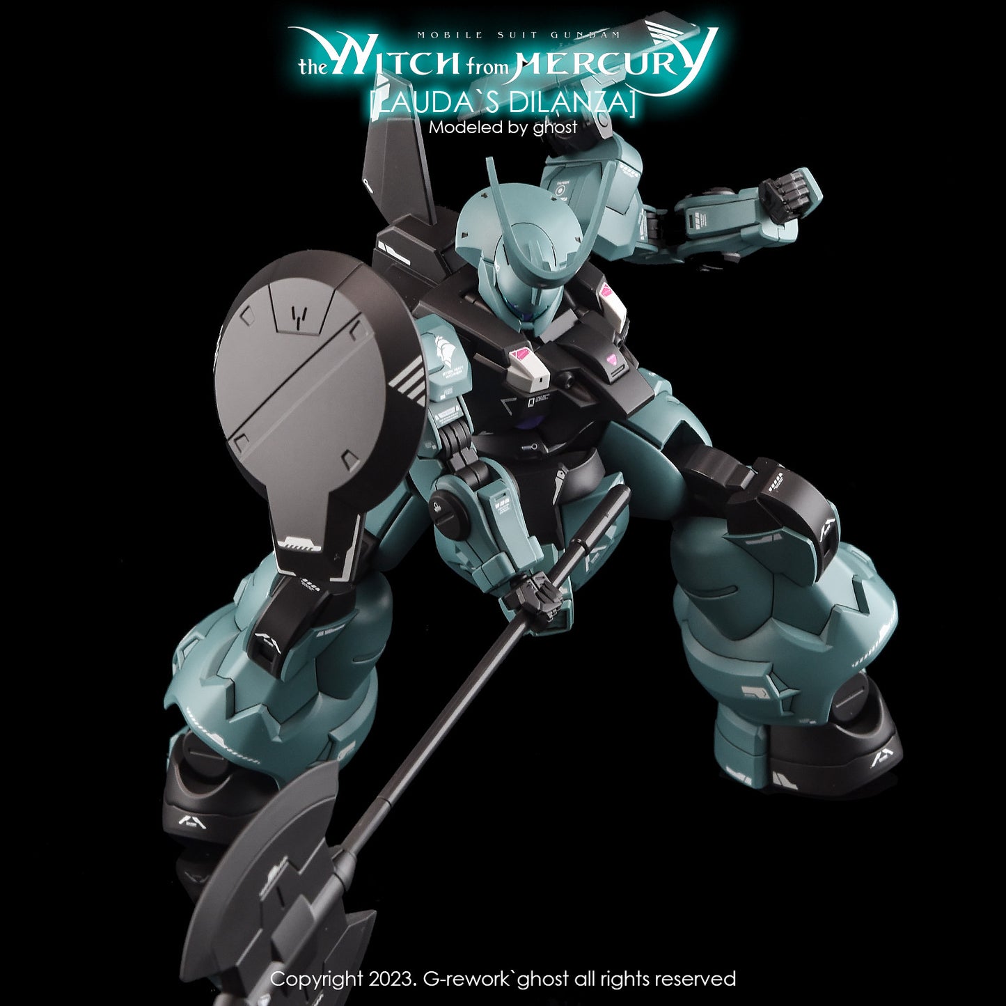 G-Rework [HG] Lauda's Dilanza / witch from mercury (water decal)