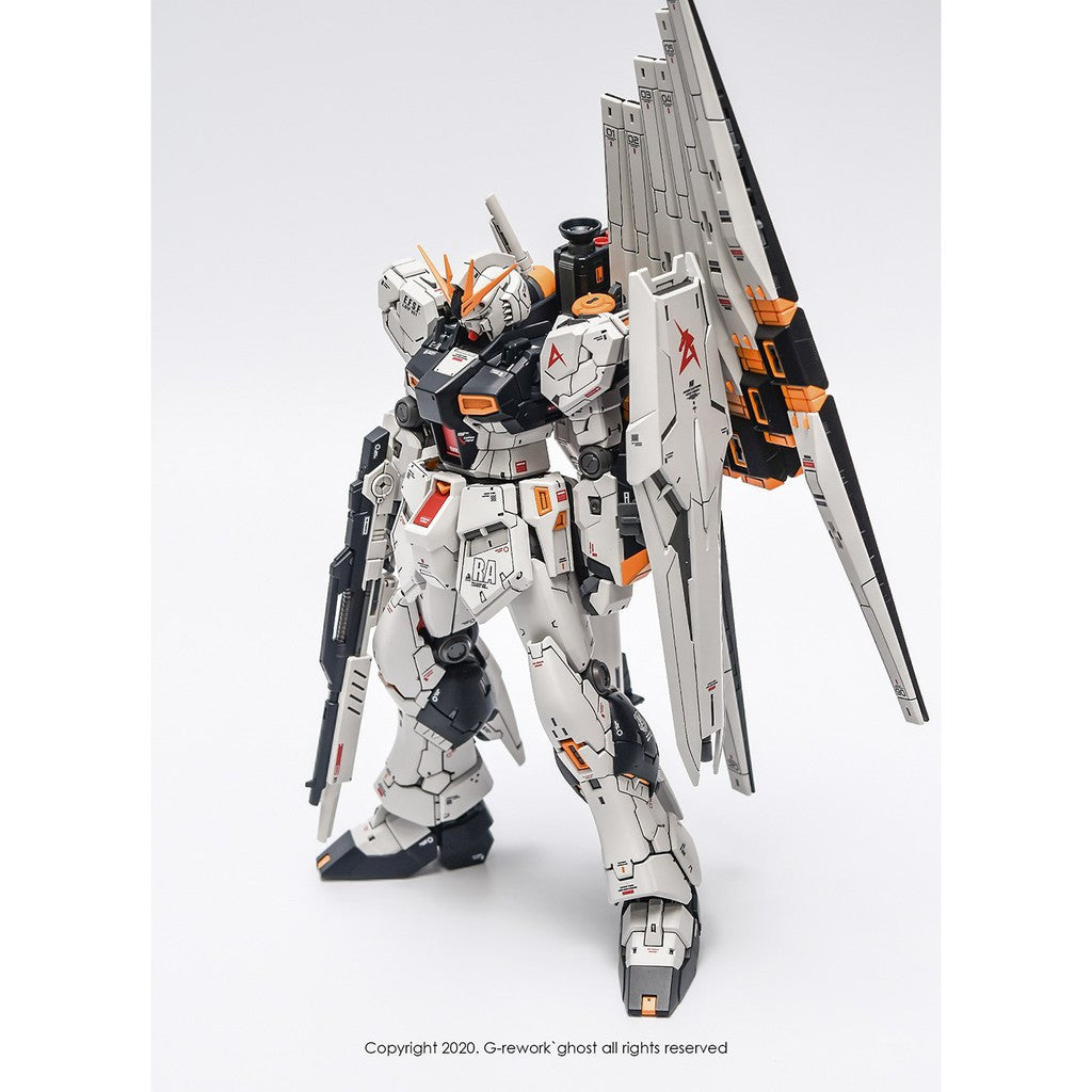 G-Rework RG 1/144 Nu Gundam custom design water decal – Becky ...
