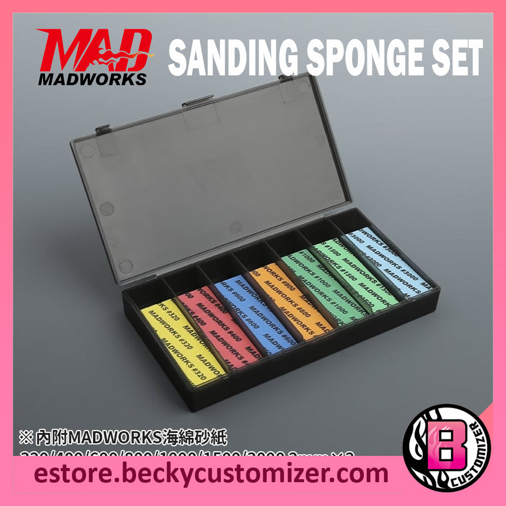 Madworks Sanding Sponge Set