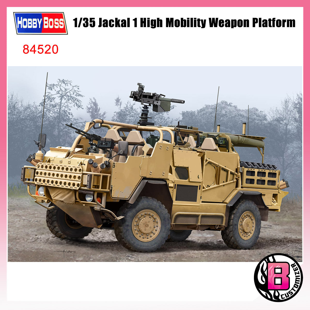 HobbyBoss 1/35 Jackal 1 High Mobility Weapon Platform ( 84520 )