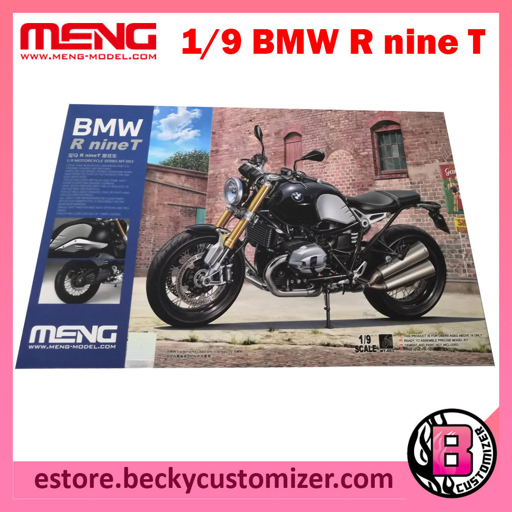 Meng Model 1/9 BMW R nine T (unpainted) MT-003