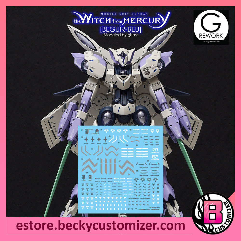 G-Rework [HG] [ the witch from mercury]  BEGUIR BEU (Water Decal)