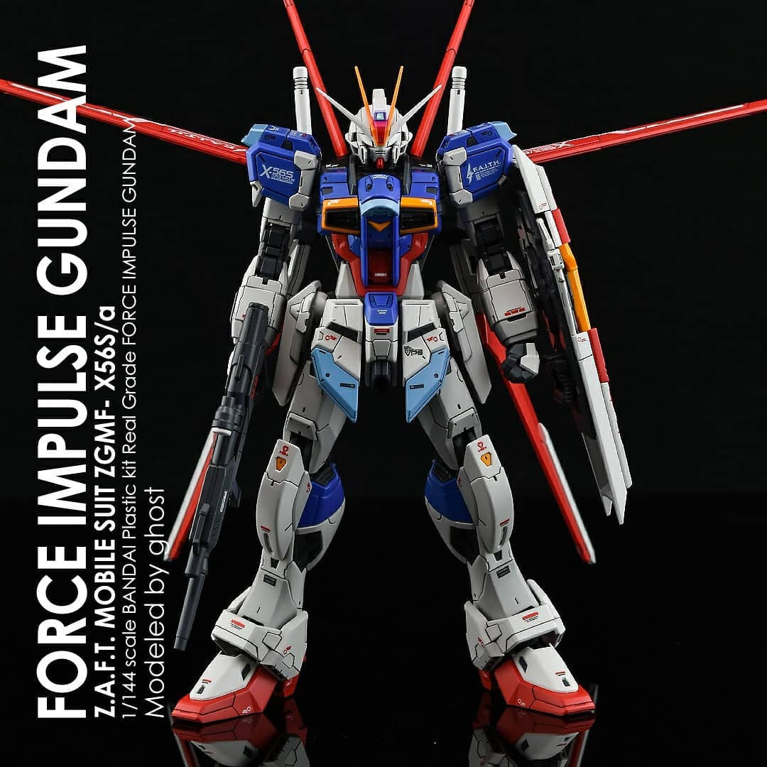 G-REWORK [RG] Force Impulse Gundam custom decal