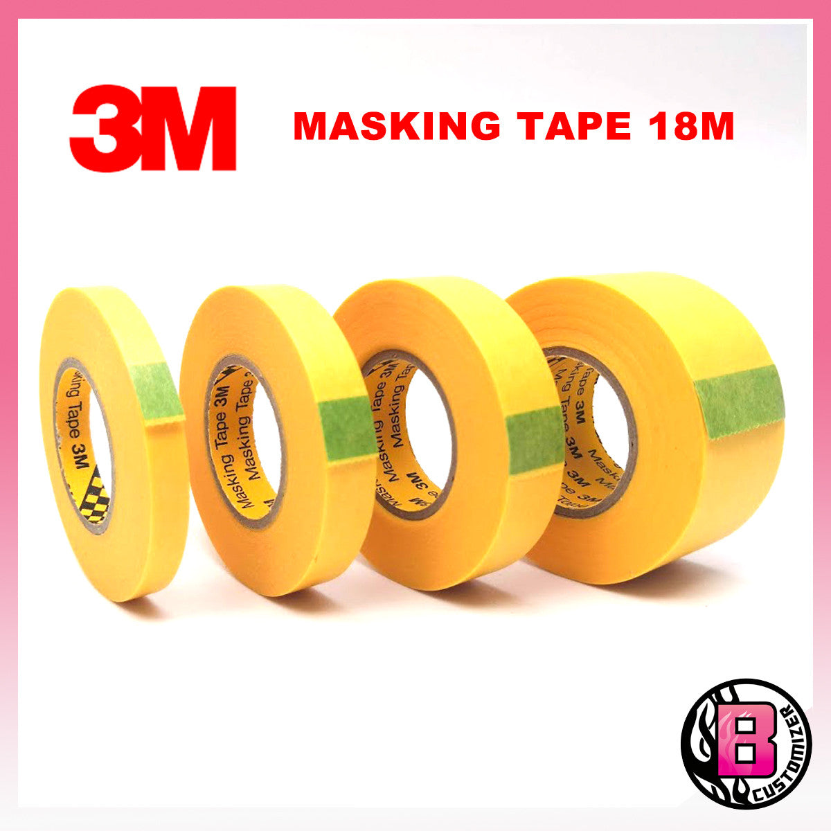 3M Masking tape (18 meter length)