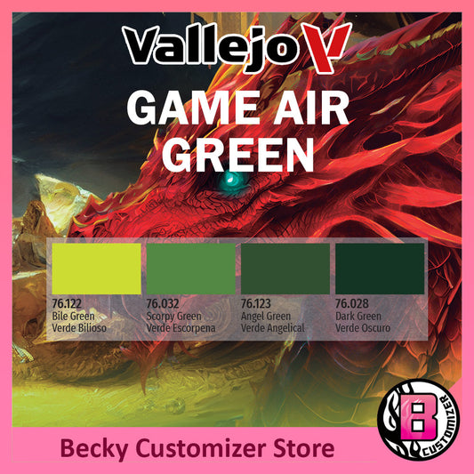 Vallejo Game Air series 06: Green (18ml)