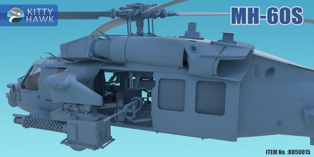 Kitty Hawk 1/35 "Knighthawk" MH-60S w/M197 Cannon (KH50015)