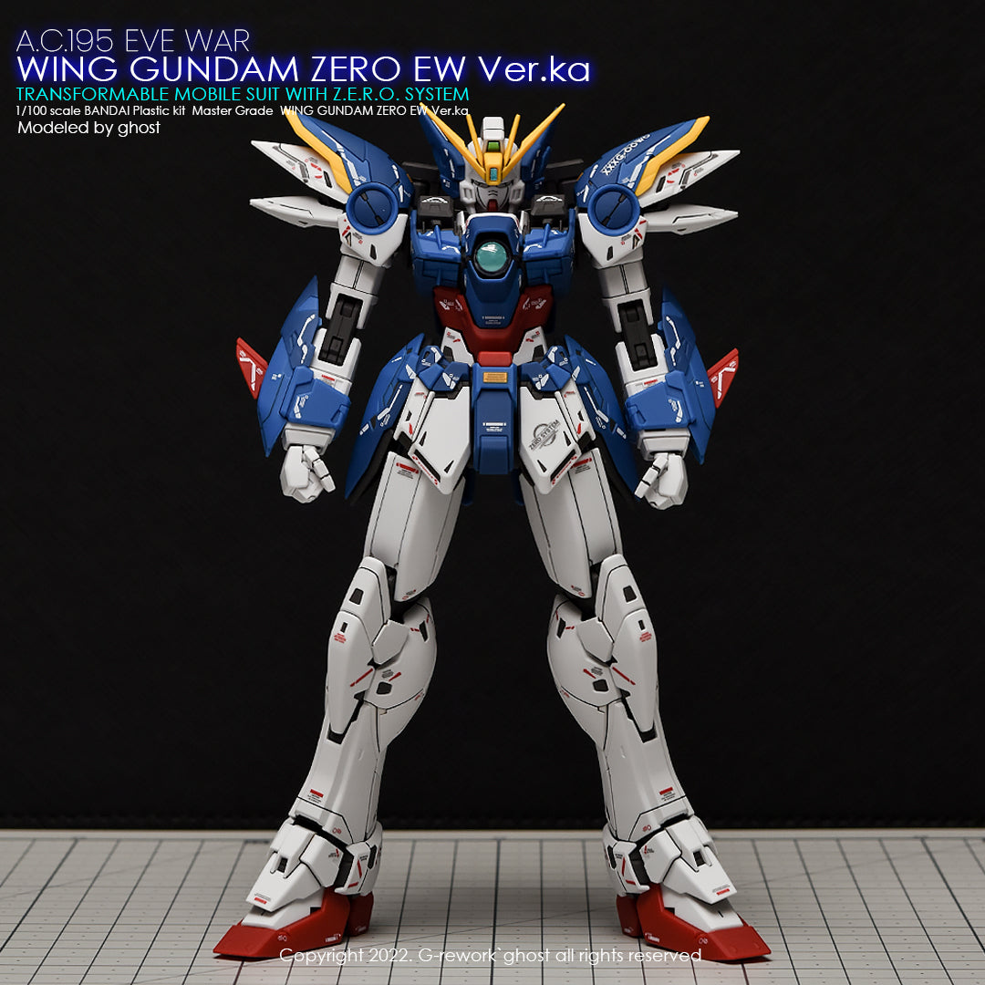 G-Rework [MG] Wing Gundam Zero EW Ver. ka (custom design) – Becky
