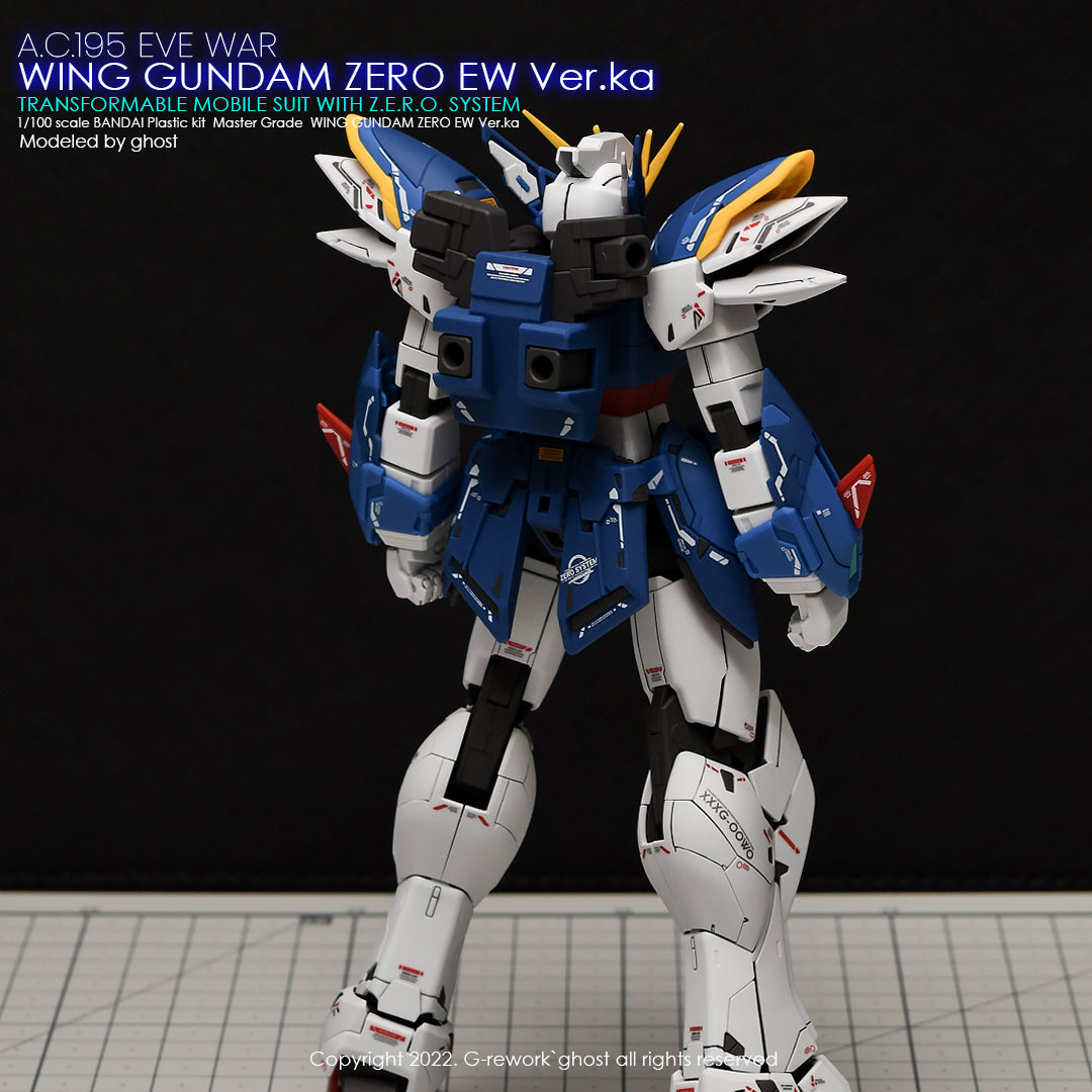 G-Rework [MG] Wing Gundam Zero EW Ver. ka (Renewal May 2022)