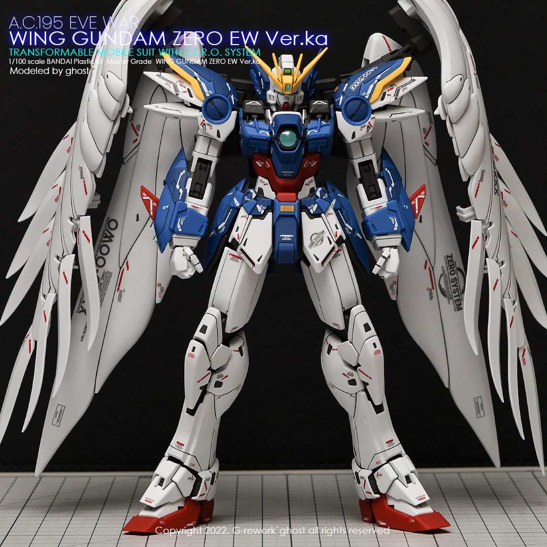 G-Rework [MG] Wing Gundam Zero EW Ver. ka (custom design) – Becky