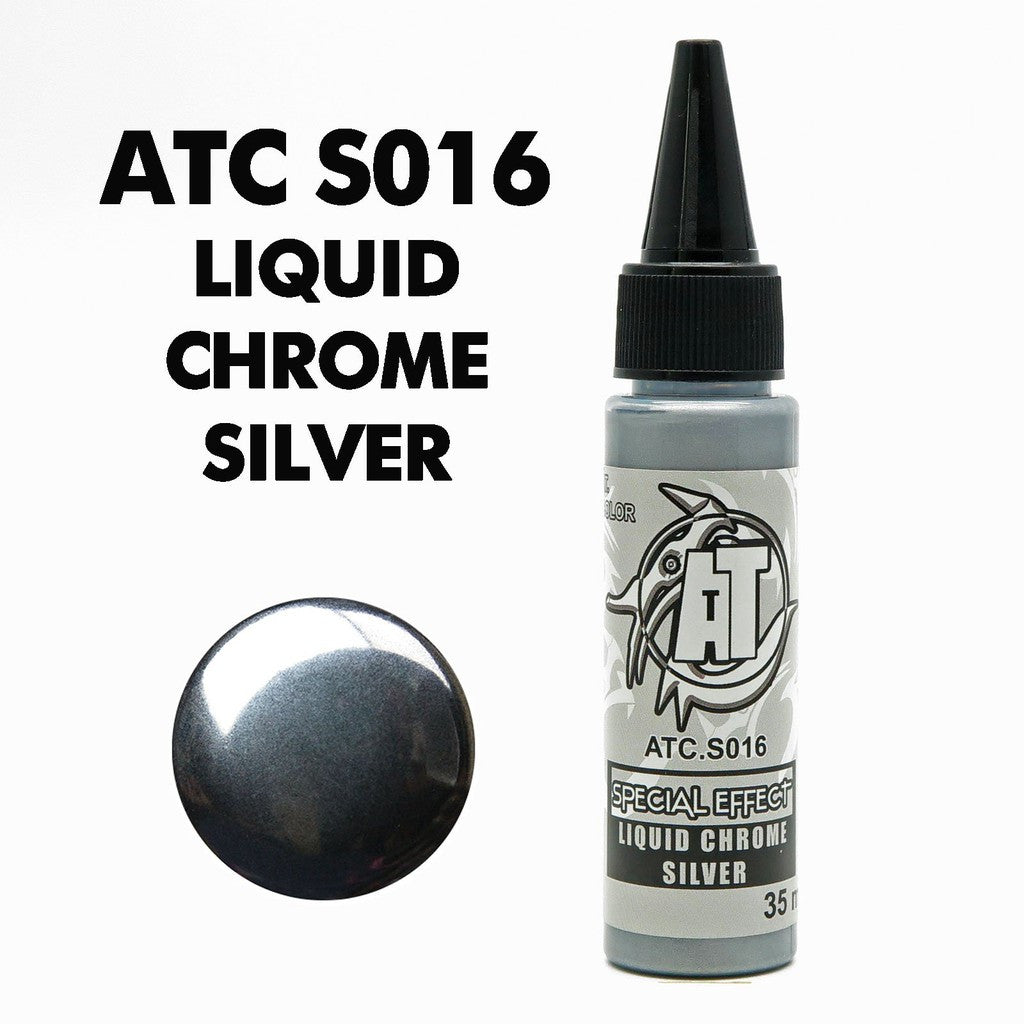 AT Color S016 Liquid Chrome Silver