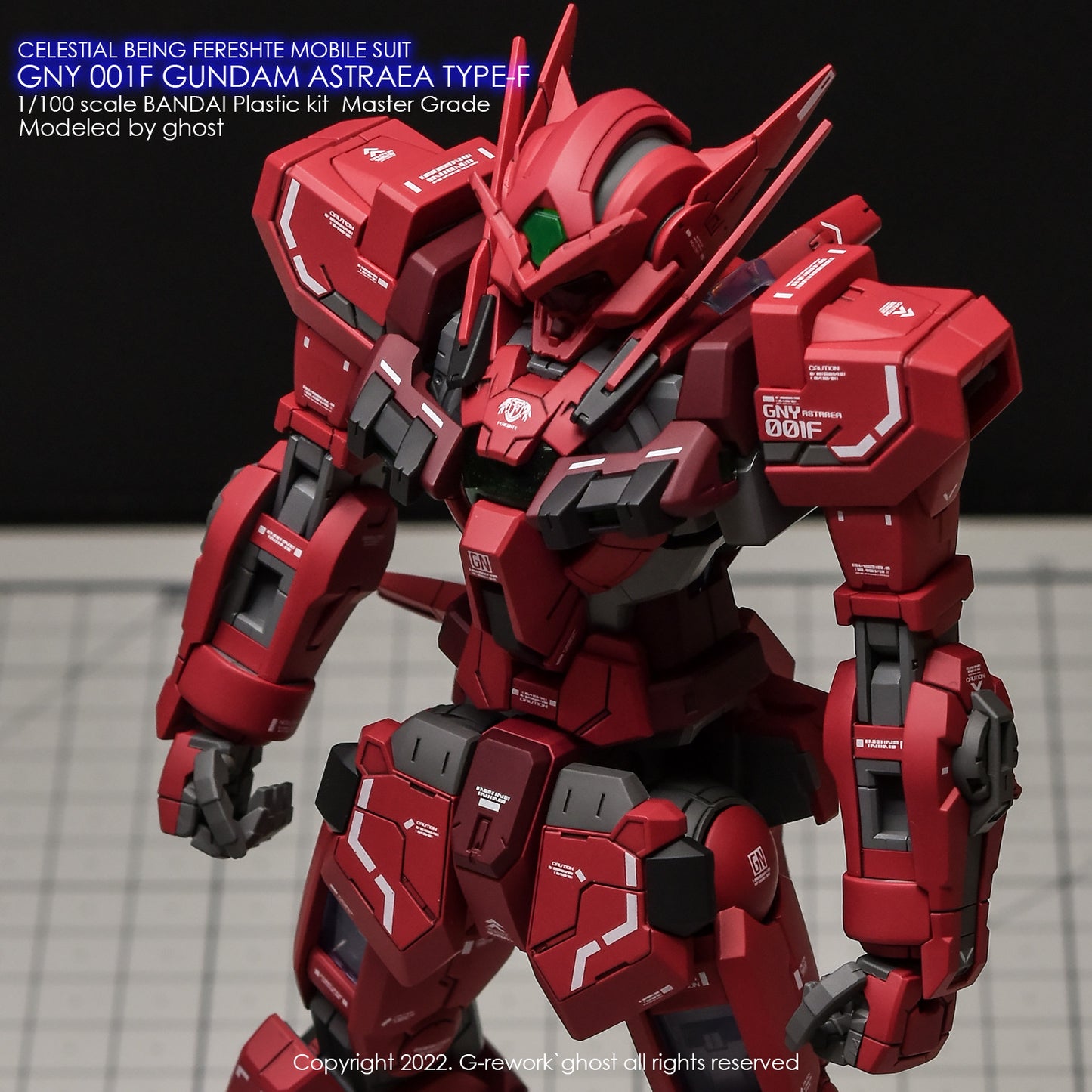 G-Rework MG GNY001 Gundam Astraea Type-F (Water decal)