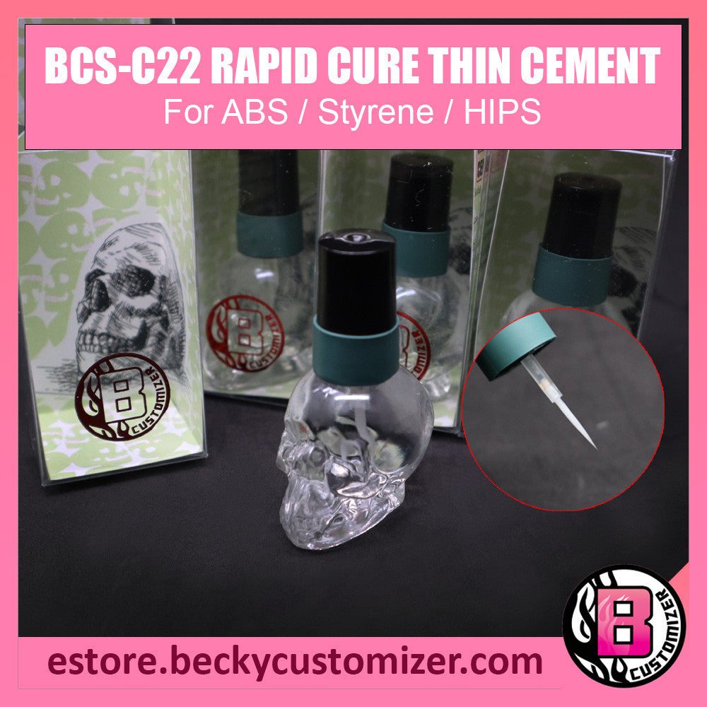 Becky Customizer BCS-C22 Rapid cure thin cement (10ml)