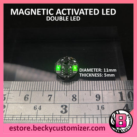 Magnet activation LED (Double LED)