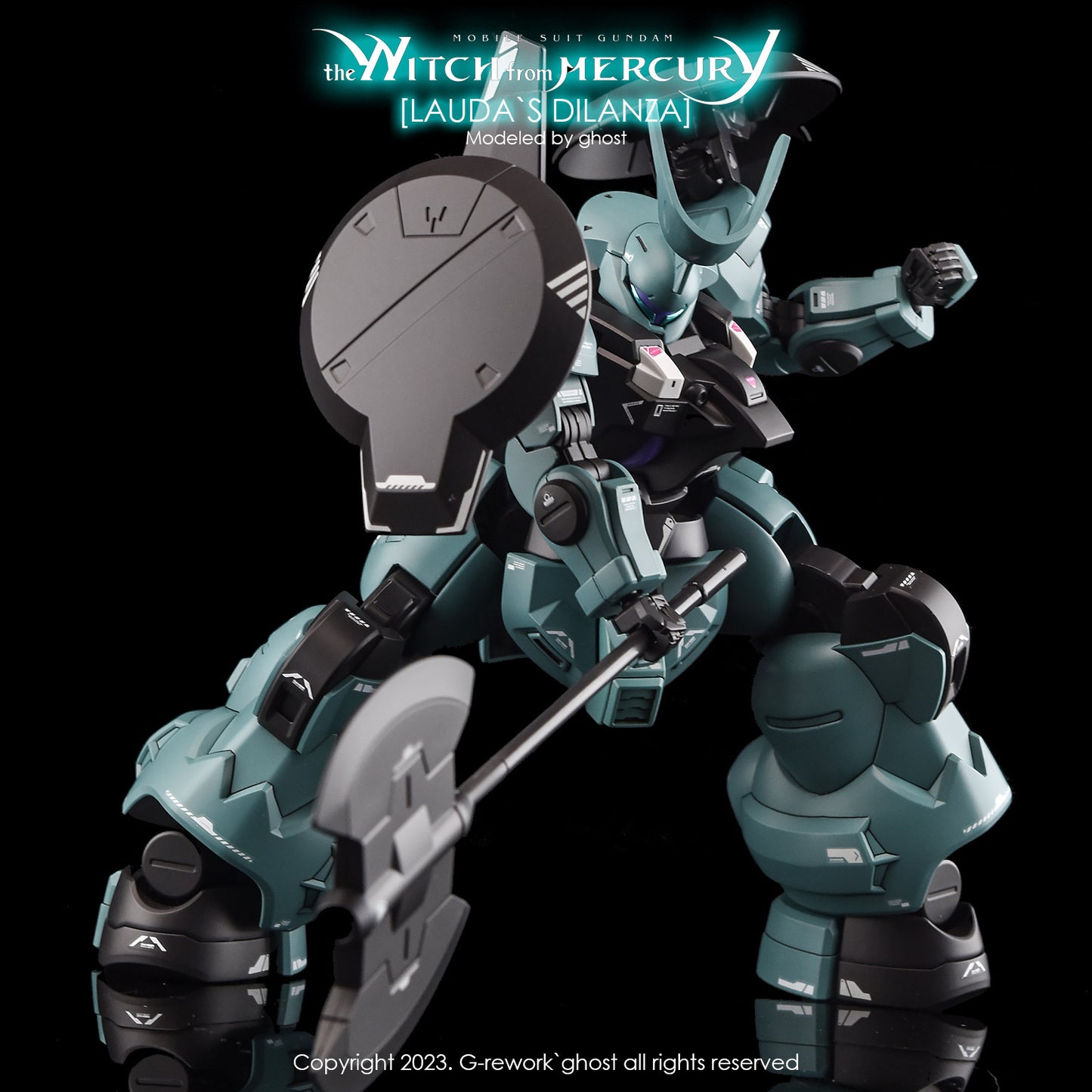 G-Rework [HG] Lauda's Dilanza / witch from mercury (water decal)