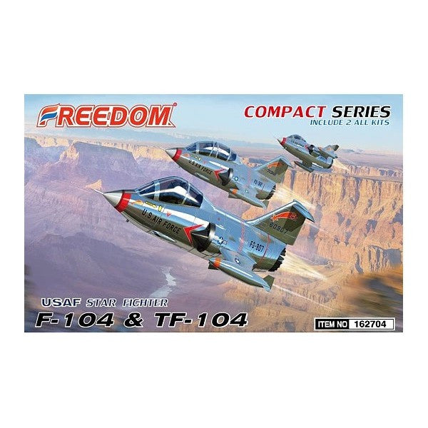 Freedom Compact series star fighter USAF F-104/F104