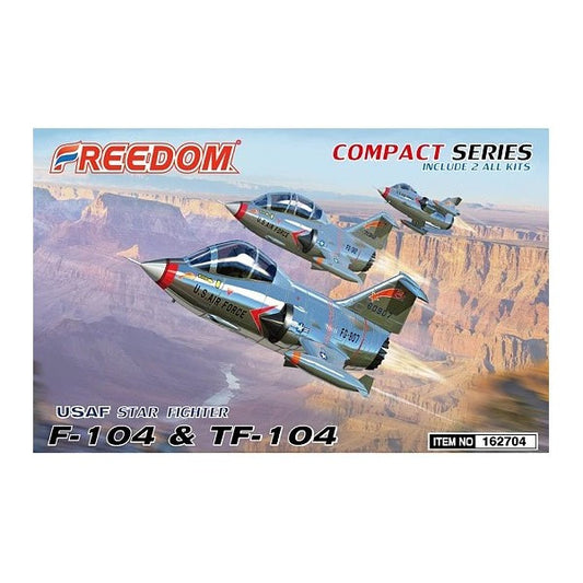 Freedom Compact series star fighter USAF F-104/F104