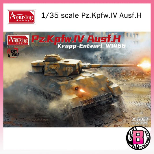 Amusing Hobby 1/35 Pz.Kpfw.IV Ausf.H Krupp-Entwurf W1466 (35A037)