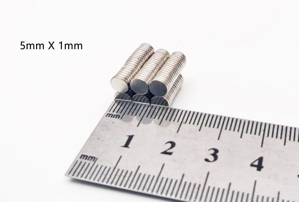 10pcs Neodymium Magnet 1mm thickness