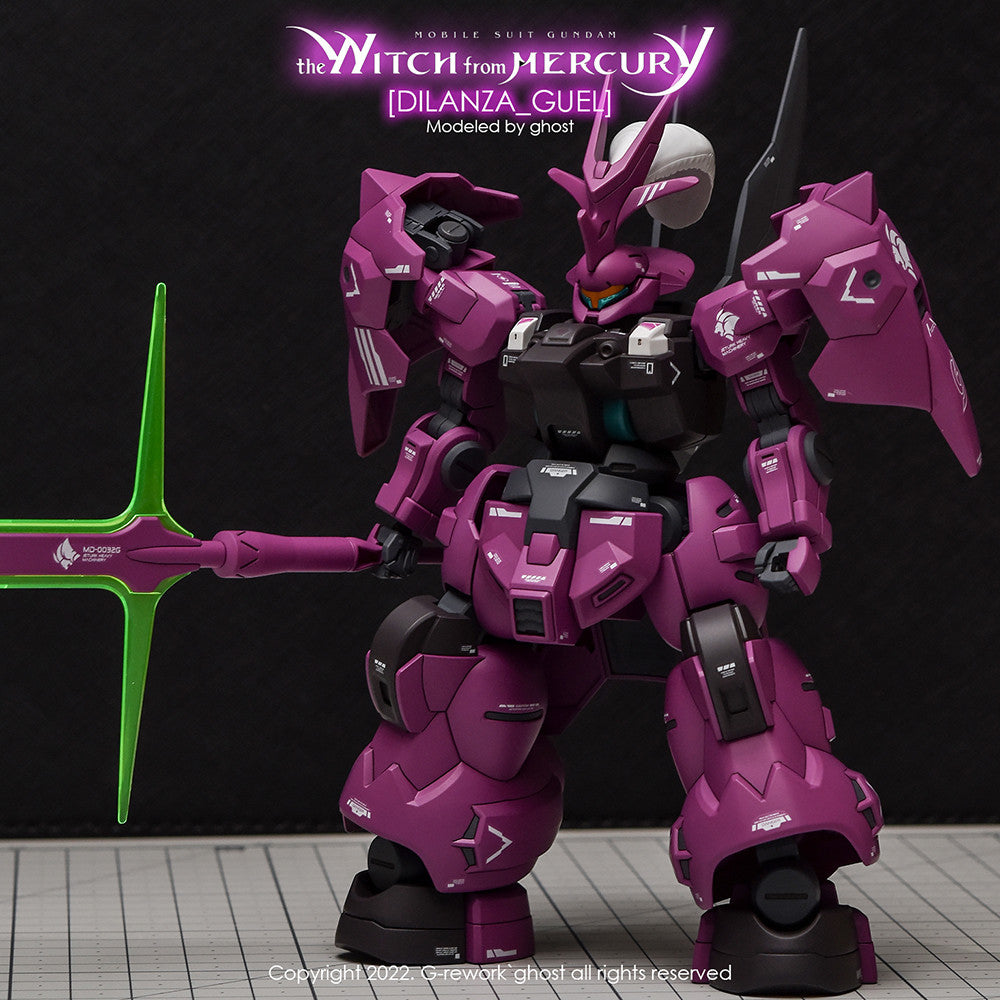 G-Rework [HG] [ the witch from mercury]  Guel's Dilanza (water decal)